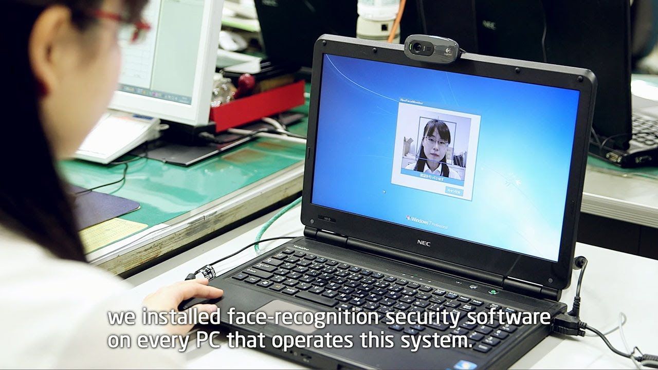 Facial recognition on your laptop