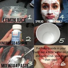 best of Juice and using lemon Facial aspirin