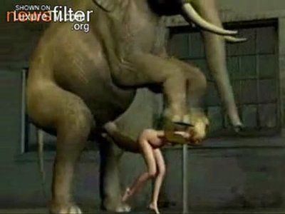 best of An fucked elephant getting by Girl
