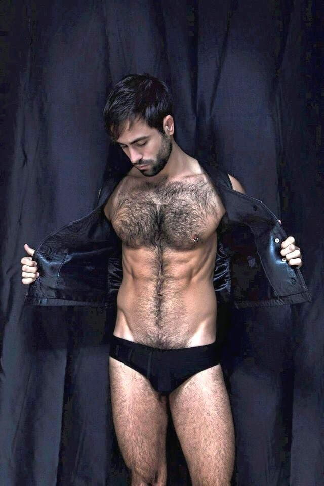Hairy nude male 