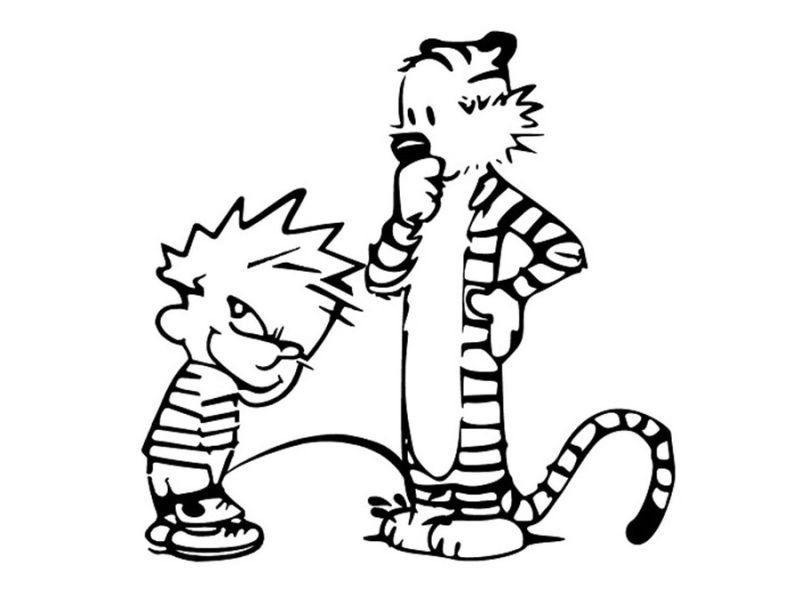 Shift reccomend Hobbes peeing on number 3
