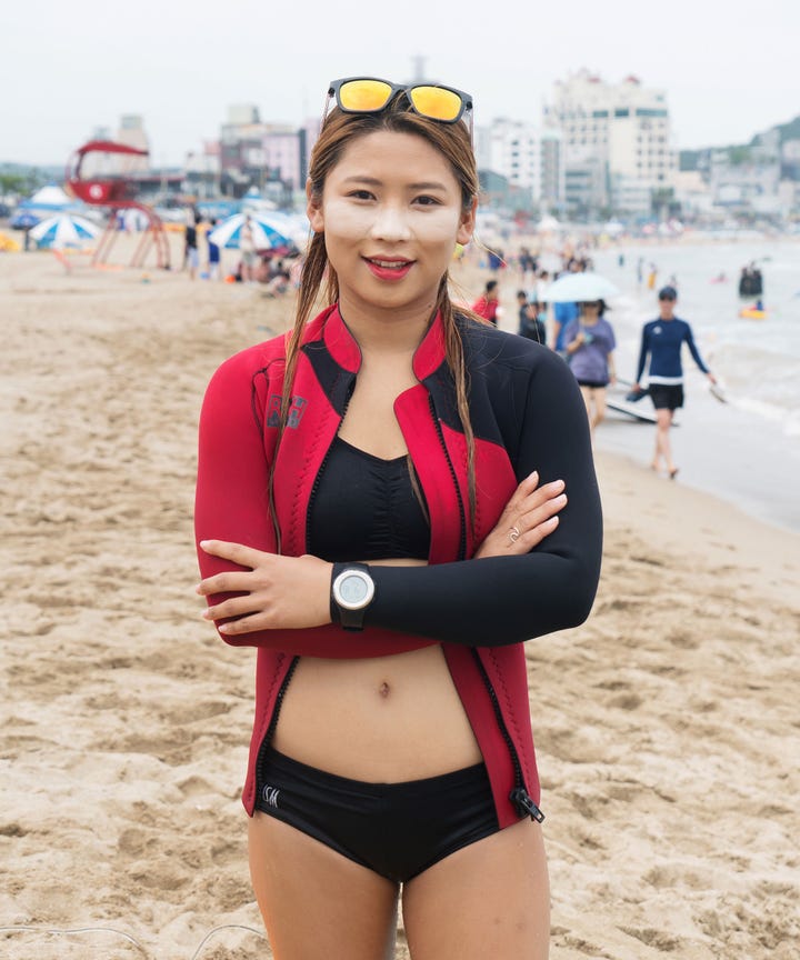 Korean girl beauty body naked