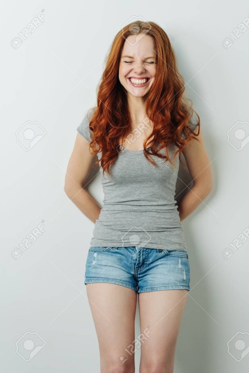 Pretty young redhead with a SEXY ass