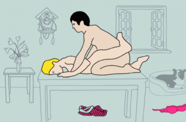 Sex position and hit g spot
