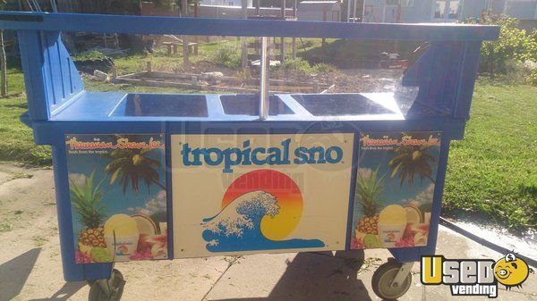 Shaved ice vending