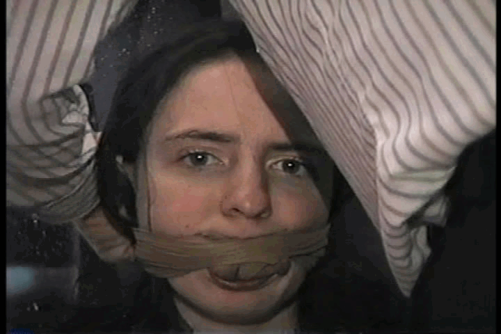 duct tape gagged and fucked.