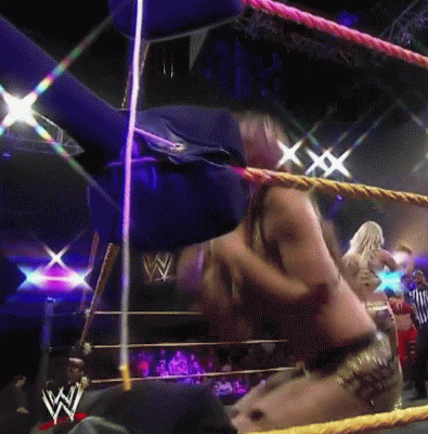 Sasha wrestling