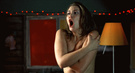 Lauren cohan topless scene