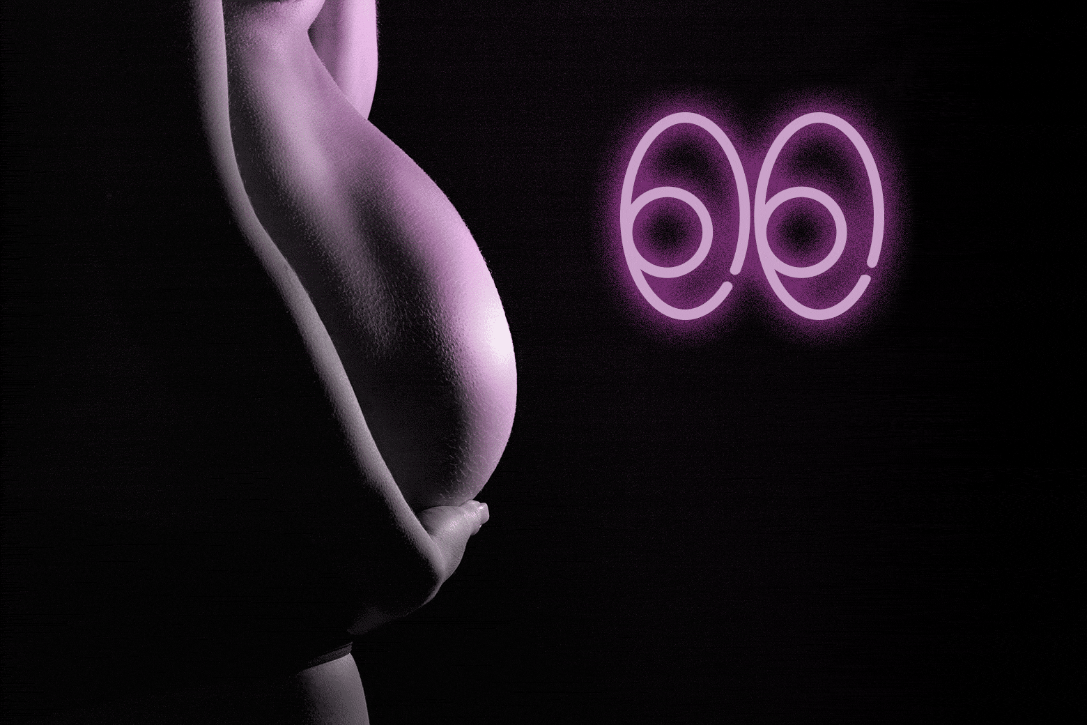 Magnet reccomend along pregnant birth scene