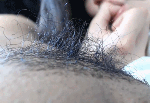 Preggo nailed hairy slit