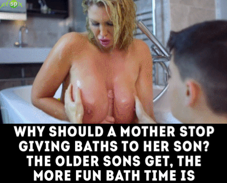 Mom help bath