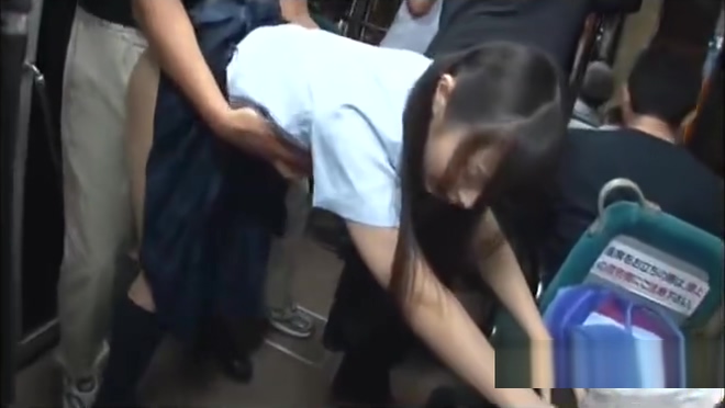 Japanese schoolgirl ambushed and gets