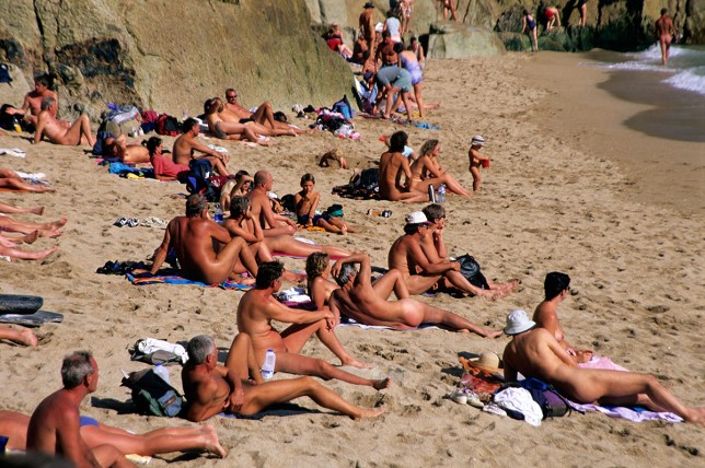 Olympus reccomend real life nudists sunbathe nude