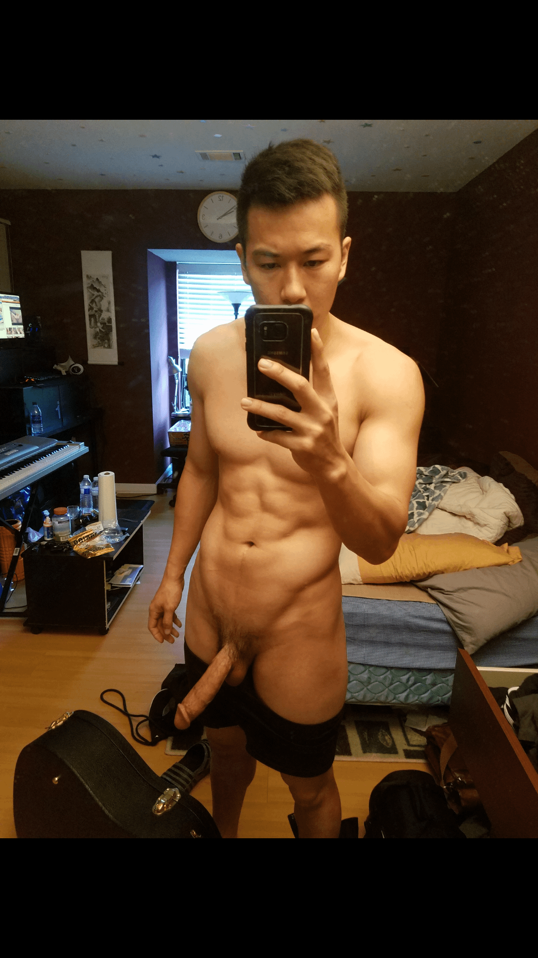 best of Doing and flexing crunches abs