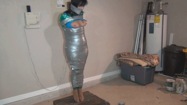best of Gagged tape wrap gigi duct